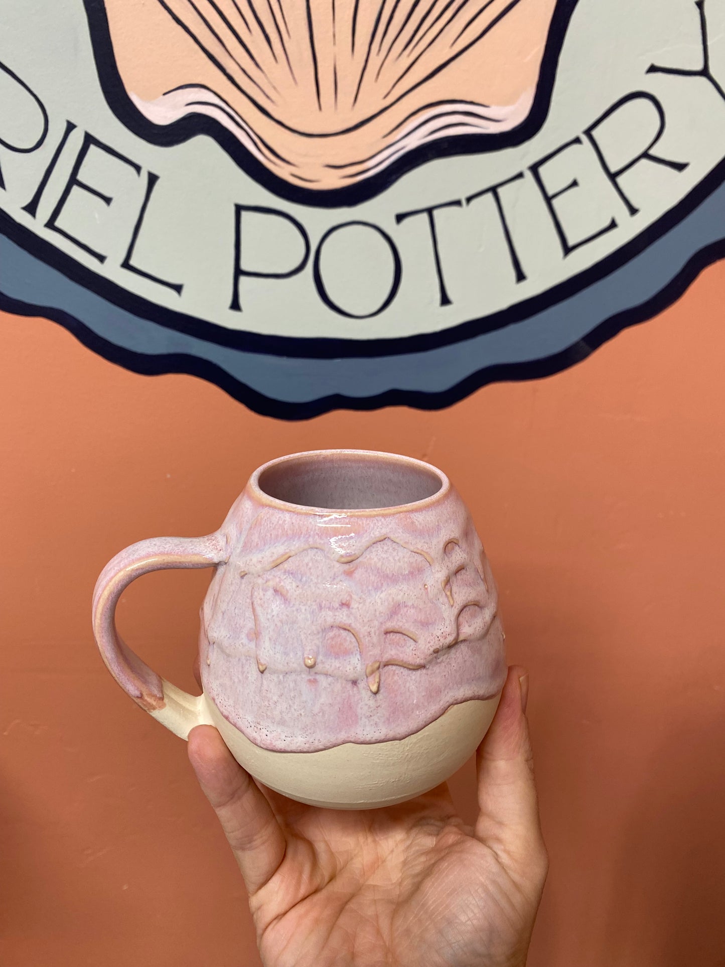 Mug in Melted Icecream