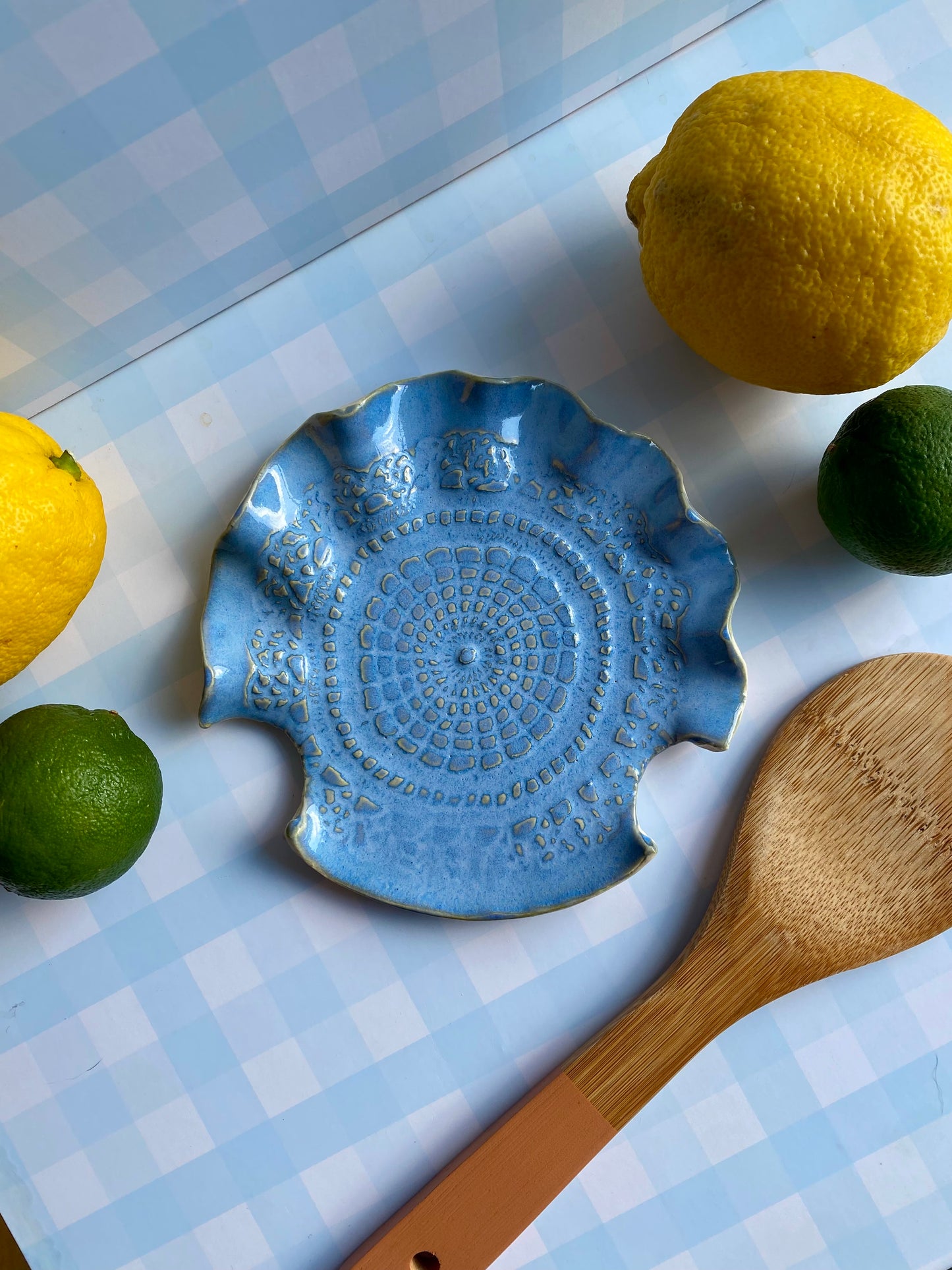 Shell Dish/ Spoonrest in Periwinkle II