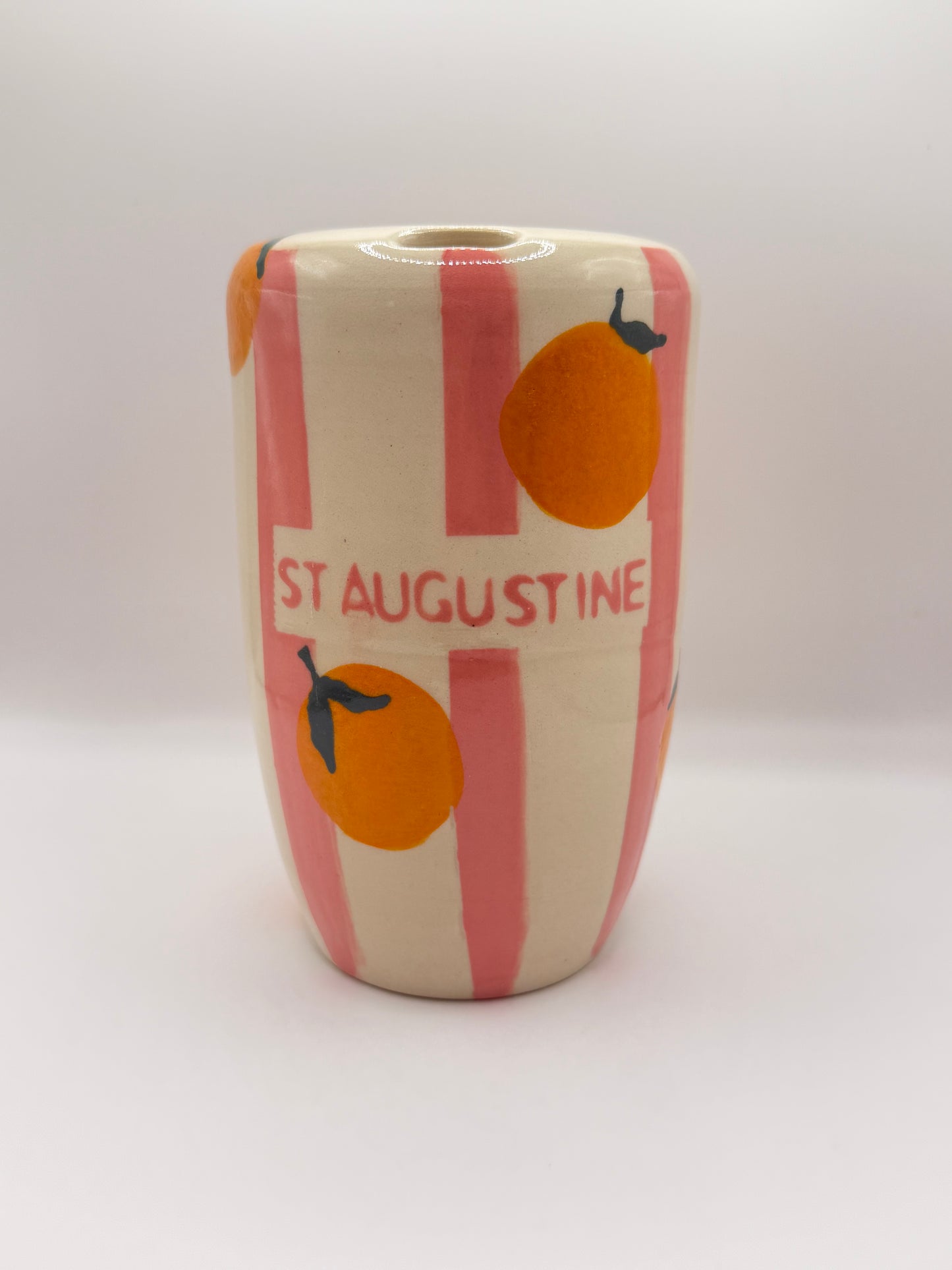 St. Augustine Oranges and Stripes Mug Preorder