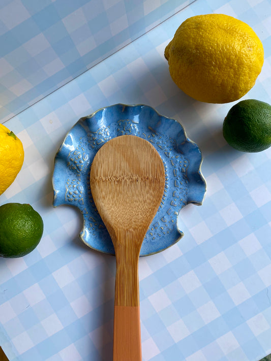 Shell Dish/ Spoonrest in Periwinkle II