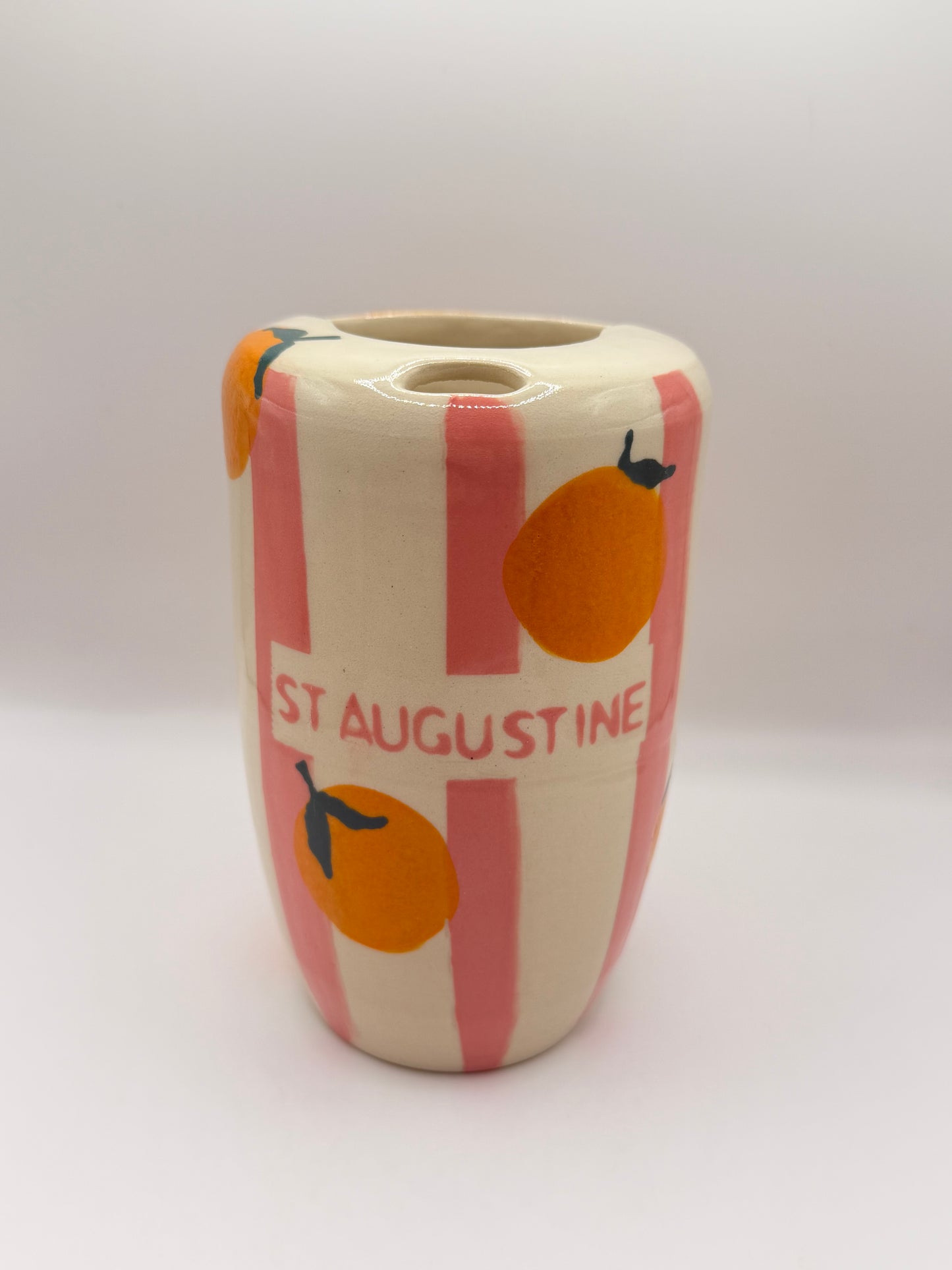 St. Augustine Oranges and Stripes Mug Preorder