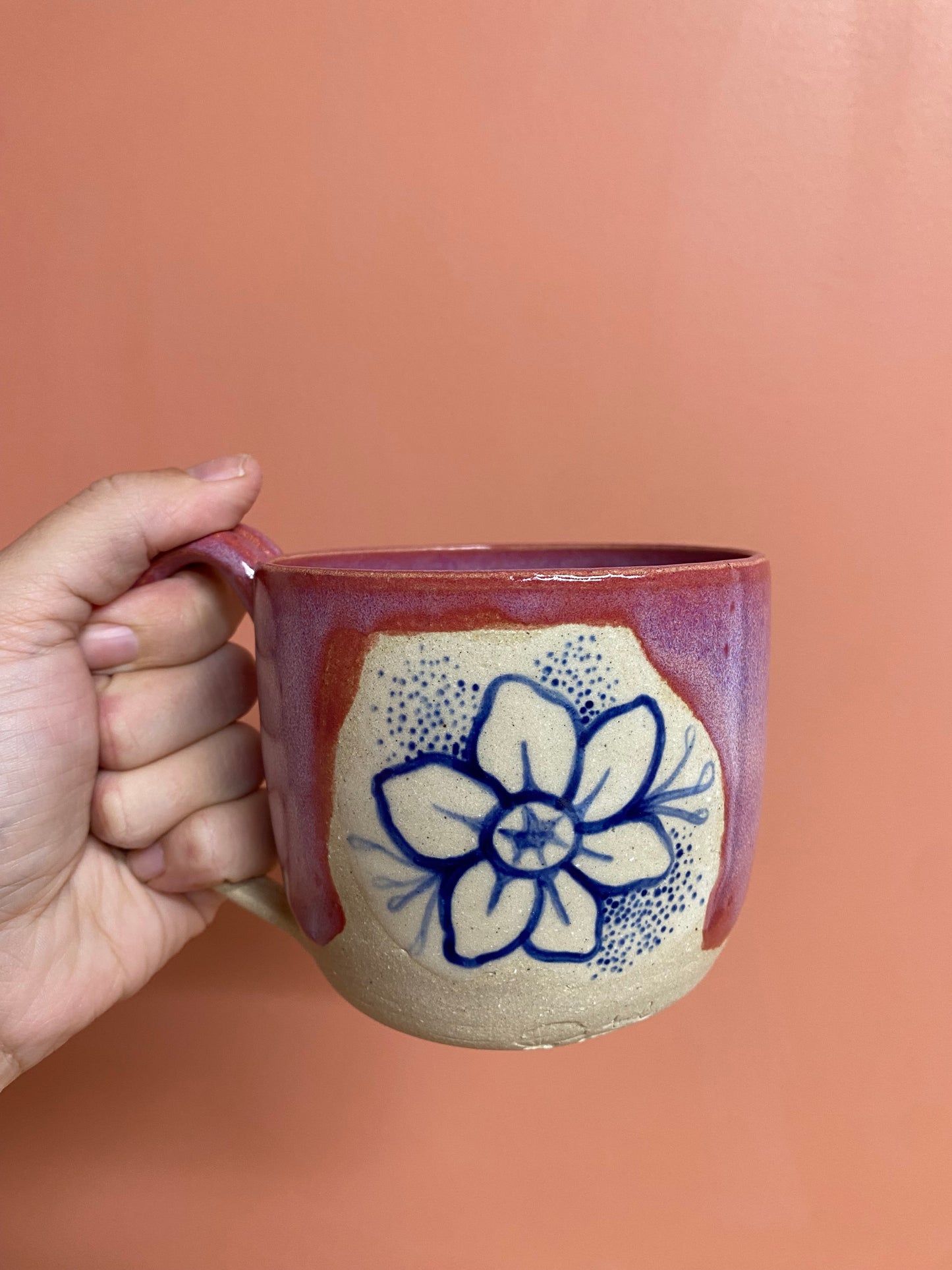 Skull Flower Mug