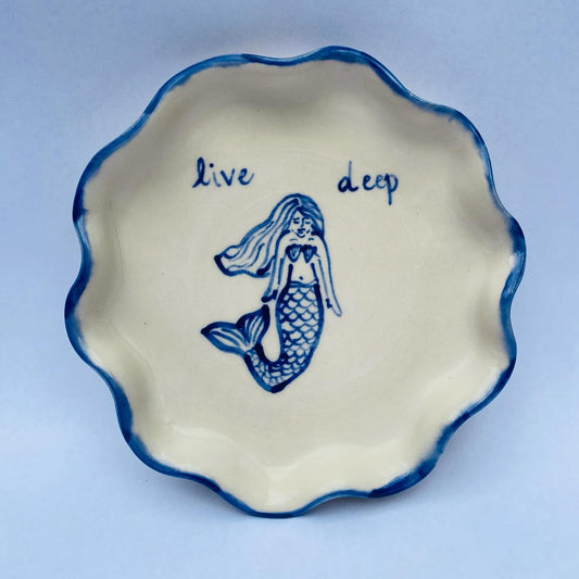Small Dish in Mermaid