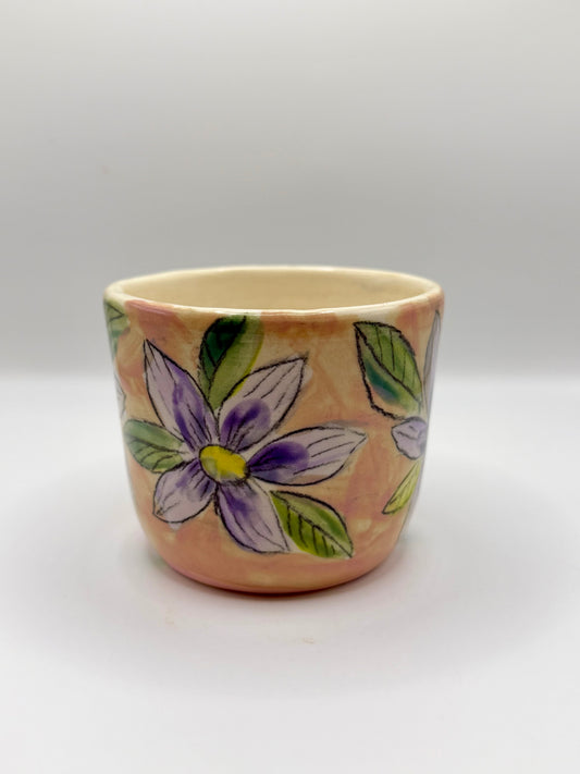 Wildflower 8oz Porcelain Cup