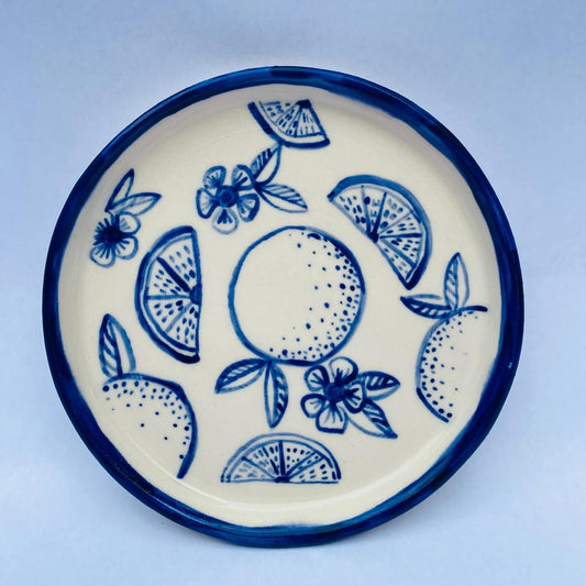 Small Dish in Oranges