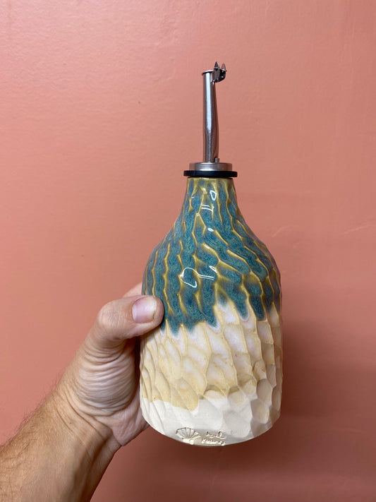 Oil Bottle in Jade