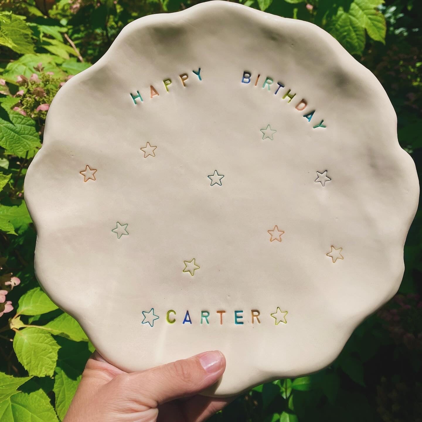 Birthday Plate