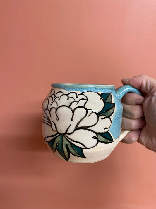 Peony Mug