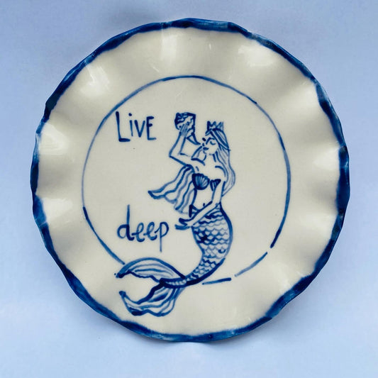 Small Dish in Mermaid